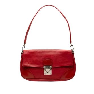 Louis Vuitton Pre-owned Epi Satchel - Dames - Pre-owned - Rood - Maat: ONE Size Zijde