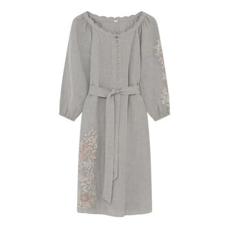 Gustav Shirt Dresses, female, Green, Size: 2XL Shirt Dress