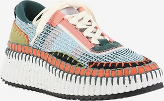 Chloé Umweltfreundliche niedrige Sneakers aus Mesh Nama