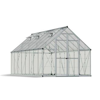 Palram Greenhouse Balance 8 x 16 Extended - L487 x W244 x H229 cm - Silver