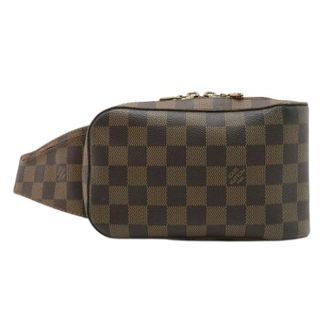 Louis Vuitton Pre-owned Belt Bags, female, Brown, Size: ONE SIZE Pre-owned Geronimos Damier Body Bag