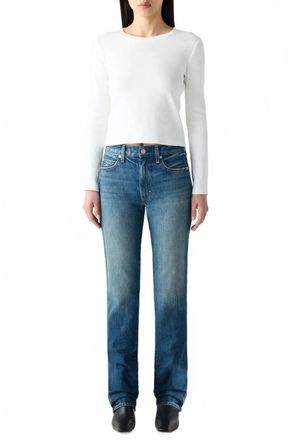Amo Mira Straight Leg Jean In Fancy
