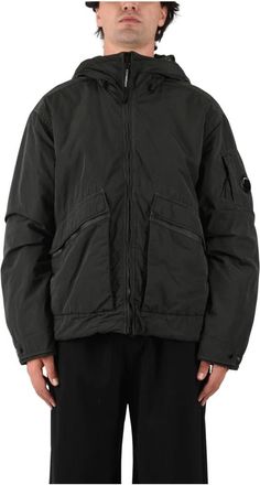 C.P. Company Giacca con cappuccio Heavy Chrome-R - - Jackets - Uomo - Nero - XL