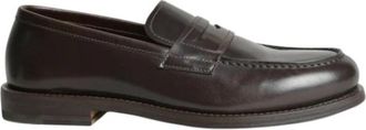 Henderson Baracco Mocas&iacute;n piel brillante - Heren - Loafers - Bruin - 45 EU - Leer - Schoenen