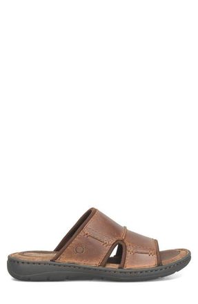 B&oslash;rn Maldon Slide Sandal in Rust at Nordstrom, Size 12
