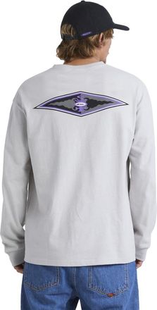 Quiksilver T-Shirt QUIKSILVER Stretch, Herren, Gr. S, lila (gray violet), Obermaterial: 100% Walkfrottier;, Shirts T-Shirt