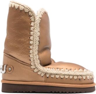 Mou Eskimo 24 - Dames - Winterlaarzen - Bruin - 37 EU - Leer - Schoenen