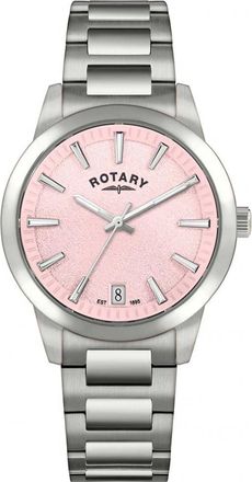Rotary Womens RLB10017-39 Ladies Heritage Watch - Silver - One Size
