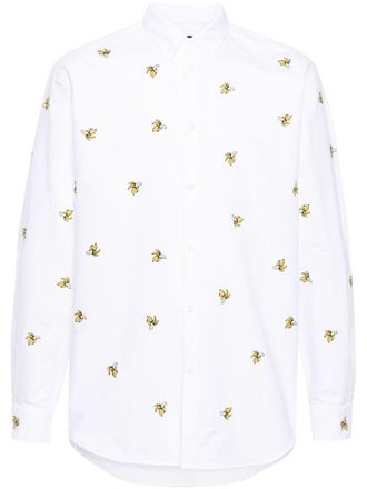 Dsquared2 Overhemd met borduurwerk - Wit