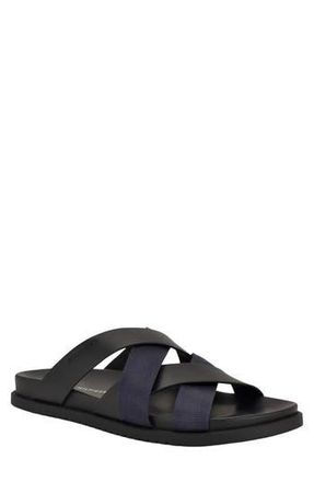 Tommy Hilfiger Bivin 2 Sandal in Black/Blue Multi at Nordstrom Rack, Size 12