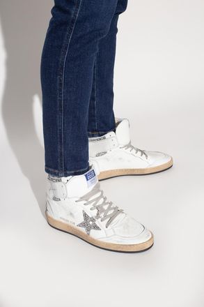 Golden Goose Sky Star High-top Sneakers, Womens, White