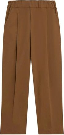 A Paper Kid Heren, Broeken, Bruin, Maat: XL Katoen