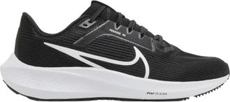 Nike Pegasus 40 Running Sneaker in Black / White Mesh Women