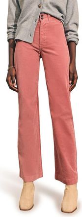 Faherty Corduroy Wide Leg Pants in Mesa Rose at Nordstrom Rack, Size 26