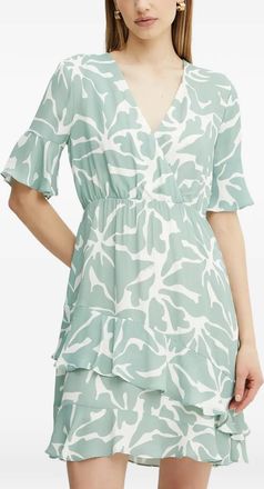 Fracomina Abito con ruches - Verde