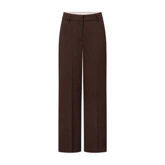 Raffaello Rossi Dames, Broeken, Bruin, Maat: 2XL