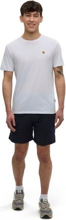tentree Holmes Short in Midnight Blue Flash Stripe at Nordstrom, Size Xx-Large