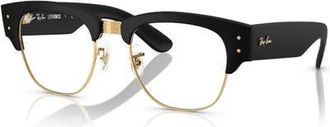 Ray-Ban 52mm Square optical glasses in Gold at Nordstrom