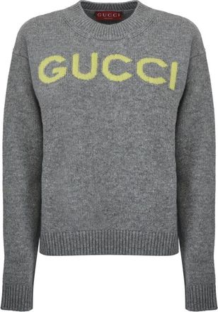 Gucci Mujer, Jerseys, Gris, Talla: S