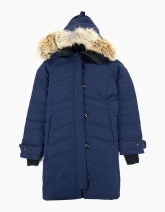Canada Goose Womens Canada Goose Lorette Parka Atlantic Navy - Size: 10/8