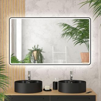 Aurlane Espejo Rectangular - 120x70x4cm - Go Led Rectangular 120