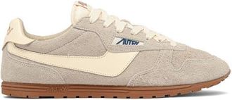 Autry Windspin Low Sneaker in Suede/leat/wife/rut at Nordstrom, Size 10Us