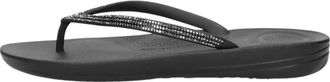 FitFlop Iqushion Sparkle - Dames - Slippers - Zwart - 42 EU - Schoenen