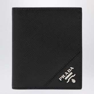 Prada Small black wallet in Saffiano