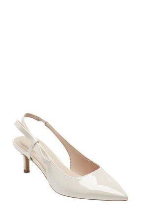 Bandolino Alilac Bow Slingback Pump in Ivory at Nordstrom Rack, Size 9.5