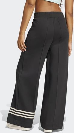 adidas Originals adicolor Neuclassics - Pantaloni sportivi grigio nero / bianco panna