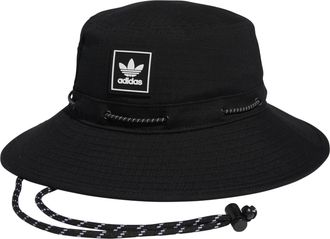 adidas Originals Utility Boonie Bucket Hat, Black/White, One Size