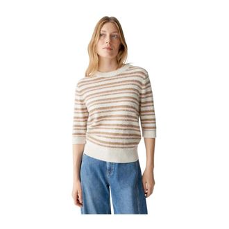 OPUS Dames, Truien, Roze, Maat: M Katoen