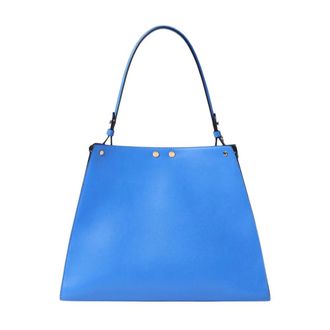 Fendi Dames, Tassen, Blauw, Maat: ONE Size Leer