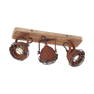Lindby Lindby Foco farovi En Marr&oacute;n De Madera