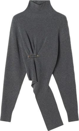 Lanvin Maglione asimmetrico - Grigio