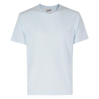 MC2 Saint Barth Gary T-shirt - male - MC2 Saint Barth - T-Shirts - Blue - 3XL - Tops