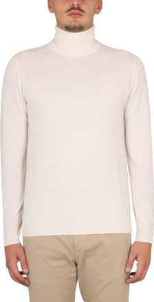 Aspesi 100% Cashmere Turtleneck Sweater - Beige