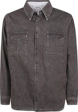 Aspesi Camisa Doppia - Shirts - Hombre - Marr&oacute;n - M