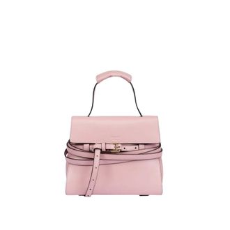 Moschino Tie Me Regular Handtas - Dames - Tassen - Roze - Maat: ONE Size Katoen