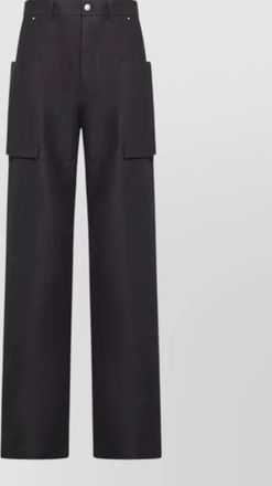 Rick Owens cotton wide-leg trousers