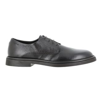 Alexander Hotto Deby Derby - Heren - Nette schoenen - Zwart - 41 1/2 EU - Leer - Schoenen