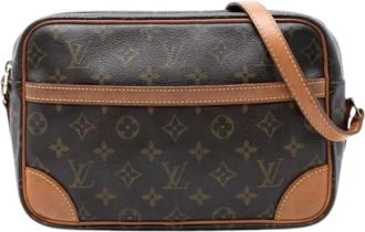 Louis Vuitton Pre-owned Cross Body Bags, female, Brown, Size: ONE SIZE Pre-owned Trocadero 27