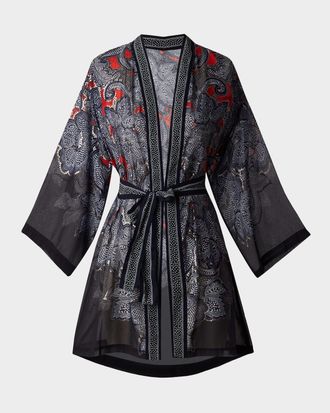 Miraclesuit Steel Magnolias Kimono Coverup