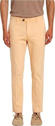 Mason's New York Delamere Chino Broeken - Heren - Chinos - Oranje - XL - Katoen - Broeken