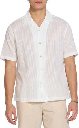 Civil Society Jacquard Resort Shirt in White at Nordstrom Rack, Size Xx-Large