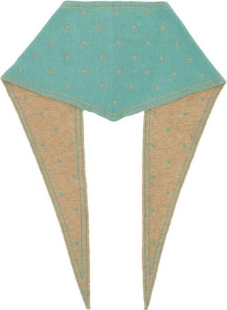 Saachi Saachi Polka Dot Triangle Scarf