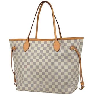 Louis Vuitton Bolso Tote Damier Azur Pre-owned - Pre-owned - Mujer - Beige - ONE SIZE