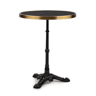 Blumfeldt Blumfeldt Patras Lux Mesa De Bistr&oacute; Tr&iacute;pode Mesa De M&aacute;rmol &Oslash;: 57,5 Cm Alto: 72 Cm