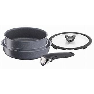 Lagostina Lagostina Ingenio Mineralis Set di Pentole Grigio
