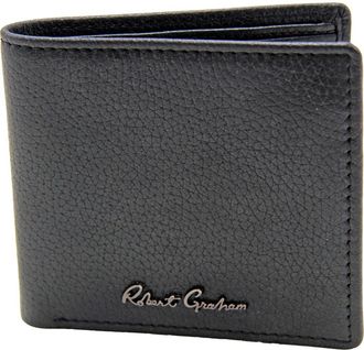Robert Graham Nuance Leather Bifold Wallet in Black at Nordstrom Rack